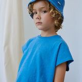 Toweling Bucket Hat || Blue