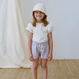 Seersucker Stripe Shorts