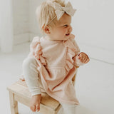 Organic Stretch Knit Baby Pants || Natural
