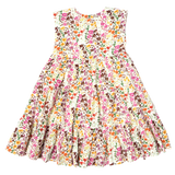 Girls Rue Dress || Multi Ditsy Floral