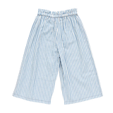 Girls Theodore Pant || Blue Skinny Stripe