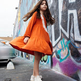 Field Dress || Persimmon