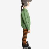 Slim Pants || Brown & Black Stripes