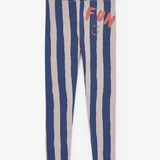 Slim Pants || Vertical Stripes