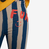 Slim Pants || Vertical Stripes