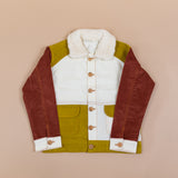 Color Block Jacket || Chartreuse