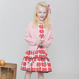 Girls Blossom Sweater || Rose