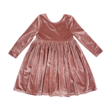 Steph Dress || Blush Velour