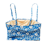 Womens Swim Top || Royal Goa Floral