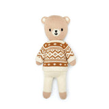 Bear With Sweater || 11¨ Beige & Tobacco