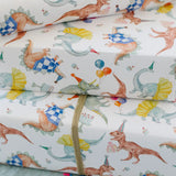 Gift Wrap Roll || Birthday Dinosaur