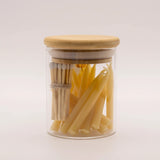 Beeswax Candle Set || in Glass Jar