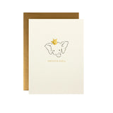 Adorable Animals Letterpress Card || Welcome Baby