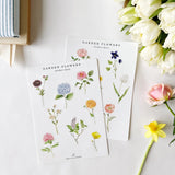 Sticker Sheets || Garden Flowers