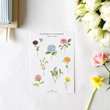 Sticker Sheets || Garden Flowers