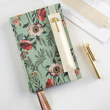 2024 Petite Linen Bound Planner || Wildflower