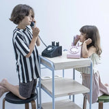 Kiko+ Retro Play Telephone || Black