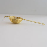 Hand-Woven Loose Leaf Tea Strainer || Brass