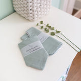 The Essential Burp Cloth || Sage