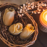 Beeswax Candle || Tulip