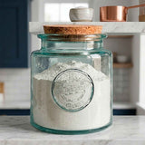 Authentic Jar Recycled Glass with Cork - 50 Oz