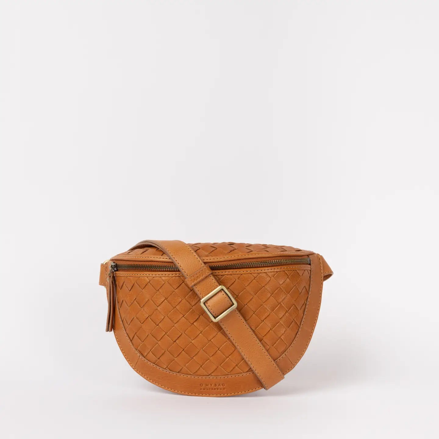 Ray Bum Bag || Woven Soft Grain Leather
