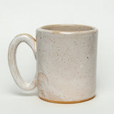 'Love' Handmade in Ohio Ceramic Stoneware Ivory 12oz Mug