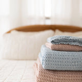 Cozy Waffle Blanket || Twin