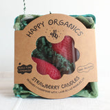 Beeswax Candle Pair || Large Strawberries