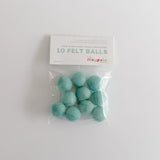 Slingshot Refill Felt Balls || Aqua