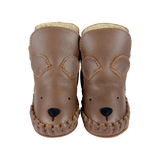 Kapi Classic Bear Booties || Cognac Classic Leather