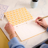 Weekly Meal Planner & Grocery List || Orange Check