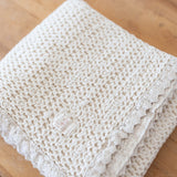 Cozy Waffle Blanket || Baby