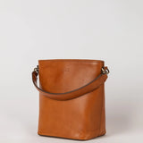 Bobbi Bucket Midi || Classic Cognac Leather