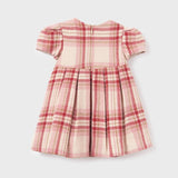 Raspberry Plaid Dress