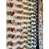 Paper Heart Garland || Red & Vintage Sheet Music