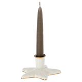 Star Candle Holder || Off-White