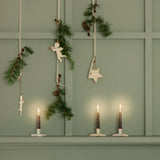 Star Candle Holder || Off-White