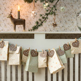 Gift Bag Envelope || Dusty Blue Berry Branches