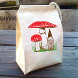 Mushrooms Gnome Lunch Bag
