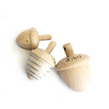 Dongri Acorn Spinning Tops || Gold Silver