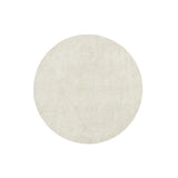 Round Wool Rug || Natural