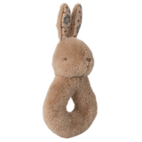 Rabbit Rattle Set || Cream Peach