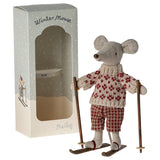 Winter Mouse with Ski Set || Mum