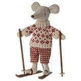 Winter Mouse with Ski Set || Mum