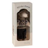 Winter Mouse with Ski Set, Dad || Blue