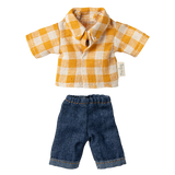 Dad Mouse || Yellow Checked Shirt