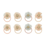 Mini Tulle Rosette Ponies || Neutral