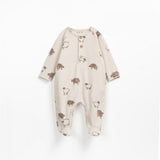 Footed Jumpsuit || Sheep Print