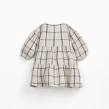 Organic Cotton Woven Dress || Checkered Memories